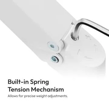 Pixio PS1D Wave White Dual Monitor Arm Stand for Desk