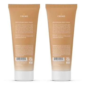 Cremo Womens Shaving Cream Sensitive Skin, Moisturizing, Coconut Mango, Ultra-Slick Shave Cream for Women, Fights Nicks, Cuts and Razor Burn, 6 Fl Oz (Pack of 2)