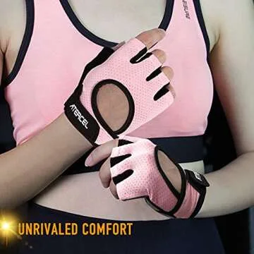 ATERCEL Weight Lifting Gloves with Full Palm Protection