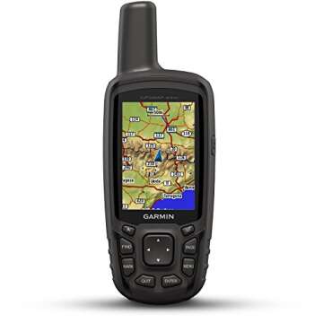 Garmin GPSMAP 64SC, Rugged Handheld with GPS/GLONASS, Wireless Connectivity and Digital Camera