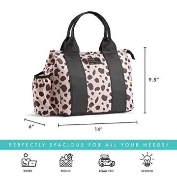 Fit & Fresh Insulated Lunch Bag - Stylish & Functional