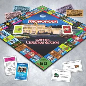 MONOPOLY Christmas Vacation Edition - Fun for All Ages!