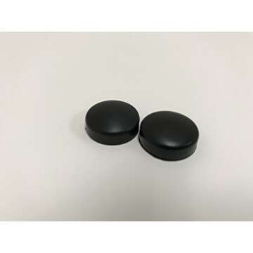 Deepro 1 Alfa Romeo Black Powder Coated Metal License Plate Frame with Screw Caps