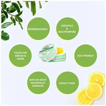 Earth Brite Clay Bar All Purpose Cleaner – Multi Surface Cleaner for Kitchens, Showers, and Hard Surfaces – 100% Natural Cleaning Product