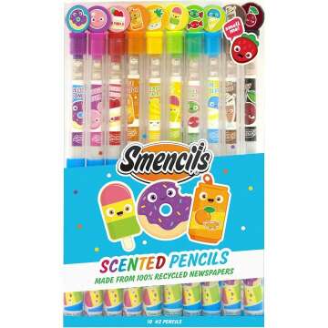 Smencils Gourmet Scented HB #2 Pencils for Kids
