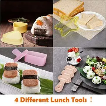 FUNGYAND 52-in-1 Bento Box Kit for Creative Lunches