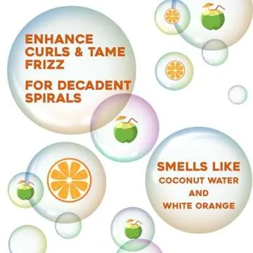 OGX Quenching + Coconut Curls Curling Hair Butter, Deep Moisture Leave-In Hair Mask & Treatment with...