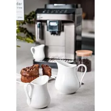 Nucookery 4 Oz Creamer Pitcher Set for Home Use