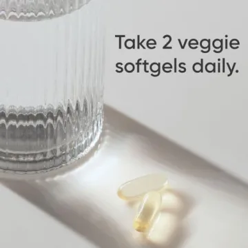 Vegan Omega-3 Algae Oil Supplement with No Aftertaste