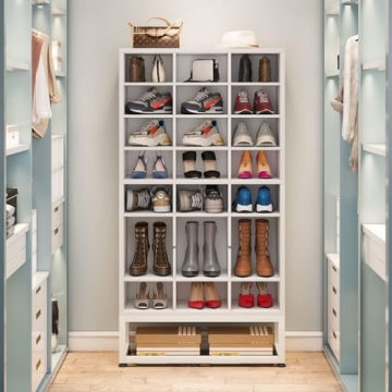Tribesigns 8-Tier Shoe Rack | Stylish & Durable Storage