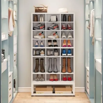 Tribesigns 8-Tier Shoe Rack | Stylish & Durable Storage