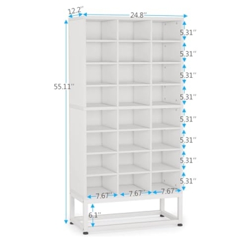 Tribesigns 8-Tier Shoe Rack | Stylish & Durable Storage