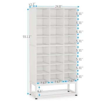 Tribesigns 8-Tier Shoe Rack | Stylish & Durable Storage