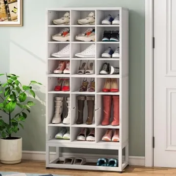 Tribesigns 8-Tier Shoe Rack | Stylish & Durable Storage