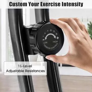 Merax Folding Exercise Bike for Easy Home Workouts