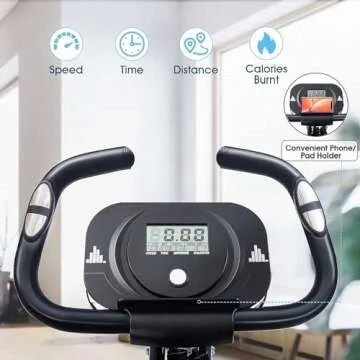 Merax Folding Exercise Bike for Easy Home Workouts