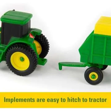 John Deere 70-Piece Farm Toy Playset - Die-Cast