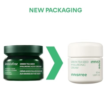Innisfree Green Tea Seed Cream - Hydrating Moisturizer for Glowing Skin