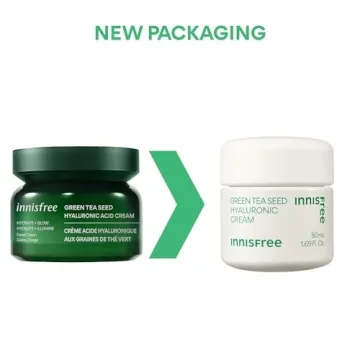 Innisfree Green Tea Seed Cream - Hydrating Moisturizer for Glowing Skin