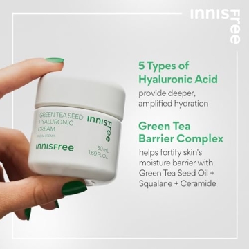 Innisfree Green Tea Seed Cream - Hydrating Moisturizer for Glowing Skin