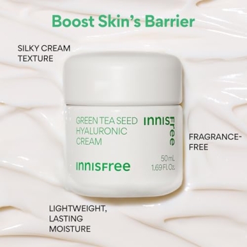 Innisfree Green Tea Seed Cream - Hydrating Moisturizer for Glowing Skin