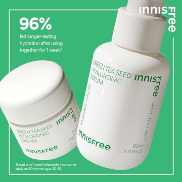 Innisfree Green Tea Seed Cream - Hydrating Moisturizer for Glowing Skin
