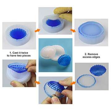 Craft Creative Jewelry with LET'S RESIN UV Molds