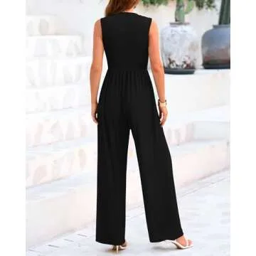 BTFBM Stylish One Piece Dressy Jumpsuits for Women