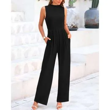 BTFBM Stylish One Piece Dressy Jumpsuits for Women