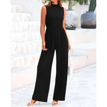 BTFBM Stylish One Piece Dressy Jumpsuits for Women