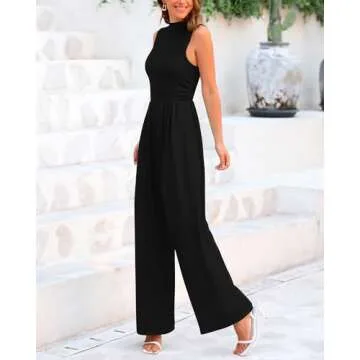 BTFBM Stylish One Piece Dressy Jumpsuits for Women