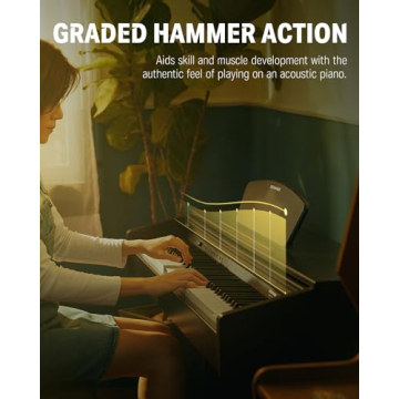 Donner DDP-300 Digital Piano with Bluetooth and 88 Keys