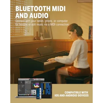 Donner DDP-300 Digital Piano with Bluetooth and 88 Keys