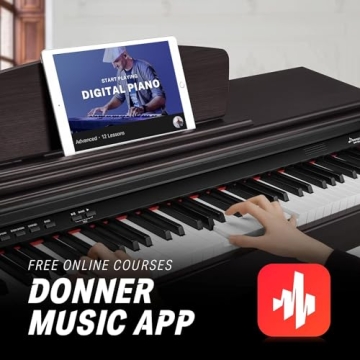 Donner DDP-300 Digital Piano with Bluetooth and 88 Keys