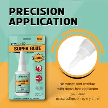 Super CA Glue - Quick Dry Adhesive for Crafts & Repairs