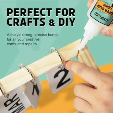 Super CA Glue - Quick Dry Adhesive for Crafts & Repairs