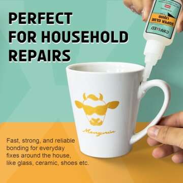 Super CA Glue - Quick Dry Adhesive for Crafts & Repairs
