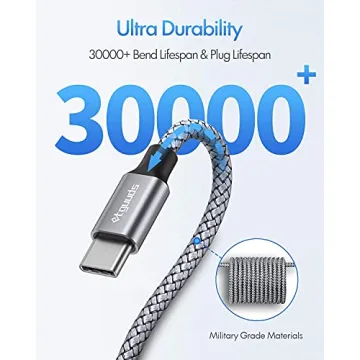 etguuds Fast Charging USB C to C Cable 3ft for All Devices