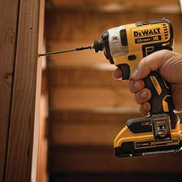 DEWALT DCF887BR 20V MAX XR 1/4in 3-Speed Cordless Impact Driver TOOL ONLY (Renewed)