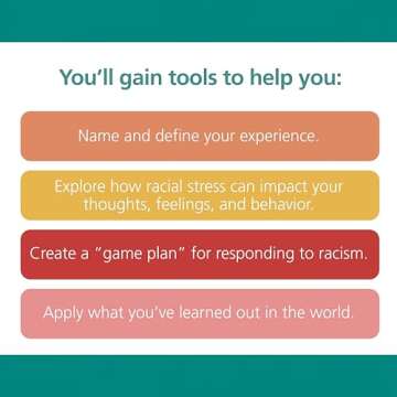 Healing Racial Stress Workbook for Black Teens: Empowering Skills