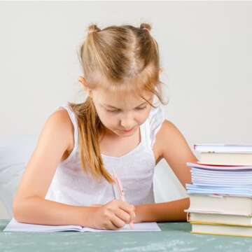 Lanxivi 5PCS Gel Pens Quick Dry Ink Pens Black Refill 0.5mm Fine Point Premium Retractable Ballpoint Pens Set