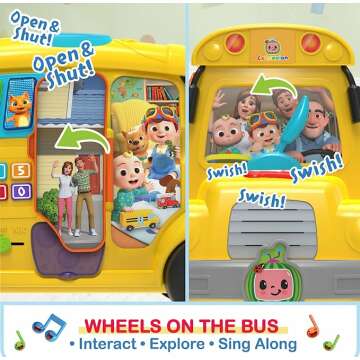 CoComelon Ultimate Learning Bus - Engaging Educational Toy