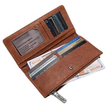 Wrangler Cow Print Wallet for Stylish Women