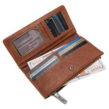 Wrangler Cow Print Wallet for Stylish Women