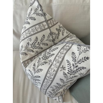 Jillien Harbor Brown Pillow Cover Premium Grandmillennial Decor