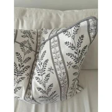 Jillien Harbor Brown Pillow Cover Premium Grandmillennial Decor