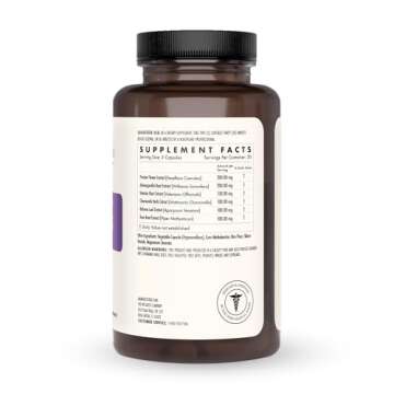 Melatonin-Free Restful Sleep Support | 60 Capsules | Vegan