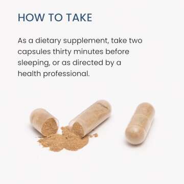 Melatonin-Free Restful Sleep Support | 60 Capsules | Vegan