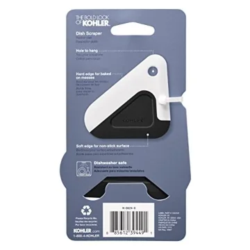 KOHLER Kitchen Pot & Pan Scraper - Heat Resistant Silicone & Nylon