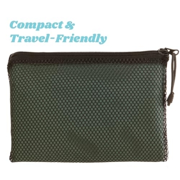 Totes Compact Reusable Rain Poncho for Travel & Outdoor